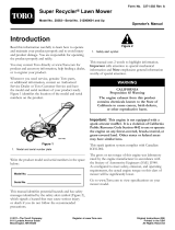 Toro Super Recycler Lawn Mower User manual
