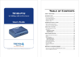 Trendnet TE100-P1U User manual