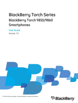 Blackberry Torch 9850 v7.0 Owner's manual