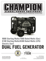 Champion Power Equipment 71530 User manual