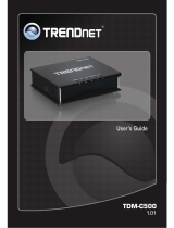 Trendnet TDM-C500 Owner's manual