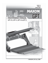 Maxon GPT SERIES (2006 Release) Maintenance Manual