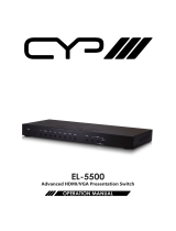 CYP EL-5500 User manual