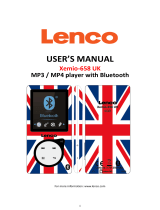 Lenco Xemio-658 UK Owner's manual