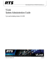 RTS Vlink system admin User manual