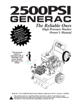 Generac Portable Products 2500PSI Owner's manual