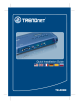 Trendnet TK-408K Owner's manual