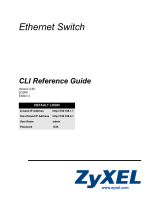 ZyXEL MES-3728 User guide