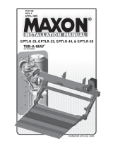 Maxon GPTLR SERIES (2006 Release) Installation guide