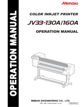 MIMAKI JV33 Operating instructions