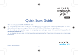 Alcatel OneTouch i Series i216X Quick start guide