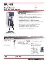 Bunn-O-Matic Single Datasheet