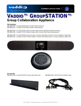 VADDIO GroupSTATION 999-8900-000 Installation and User Manual