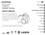 Fujifilm S2900 User manual