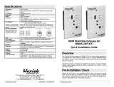 MuxLabHDMI Wall-Plate Extender Kit, HDBT, UHD-4K
