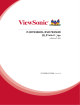 ViewSonic PJD7830HDL User guide