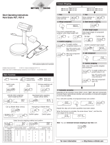 Mettler Toledo ShortPS7, PS7-X Paint Scale Operating instructions