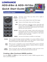 Lowrance HDS-10M Owner's manual