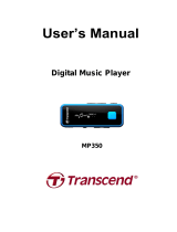 Transcend MP350 Owner's manual