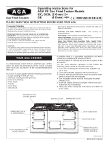 AGA GC Owner's manual