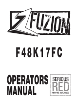 Encore F48K17FC Fuzion Owner's manual