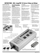 Panamax MIP20A-EX User manual