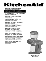 KitchenAid 5KCG100BPM User guide