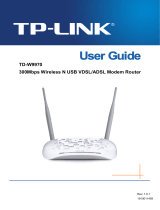 TP-LINK TD-W9970 Owner's manual