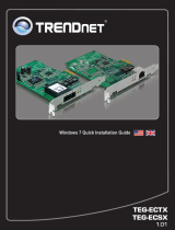 Trendnet RB-TEG-ECSX Quick Installation Guide
