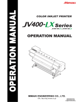 MIMAKI JV400LX Operating instructions