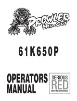 Encore 61K650P Prowler Owner's manual