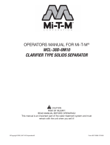 Mi-T-M WCL-30D-0M10 Clarifier Solids System Owner's manual