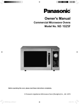 Panasonic NE-1025F Owner's manual