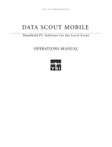YSI Data Scout Mobile Owner's manual