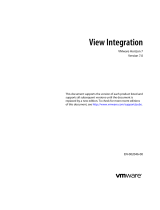 VMware Horizon Horizon View 7.0 Integration Guide