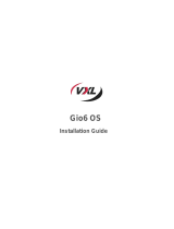 Vxl GIO 6 Installation guide