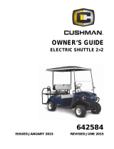 Cushman Shuttle 2%2b2 Electric User manual