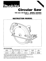 Makita 5402NA User manual