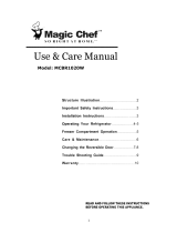 Magic Chef MCBR1020W Owner's manual