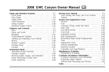GMC 2008 Canyon Owner's manual