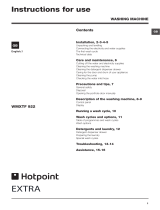 Whirlpool WMXTF 922 User manual