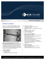 K&K Pure Classic Owner's manual