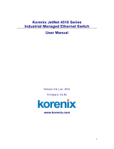 Korenix 4510 User manual