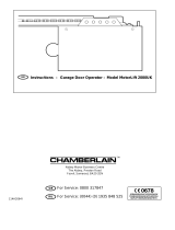 Chamberlain Motorlift ML2000 Owner's manual