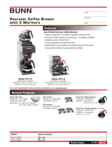 Bunn-O-Matic VP17-3 SS Datasheet