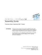 ETC Source Four jr Zoom Assembly Manual