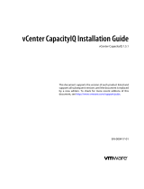 VMware vCenter CapacityIQ 1.5.1 Installation guide