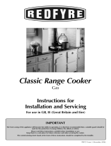 Redfyre Classic Range Gas Owner's manual