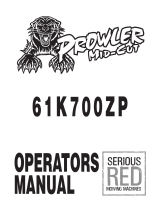 Encore 61K700ZP Prowler Owner's manual
