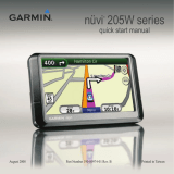 Garmin nuvi 205W(T) Owner's manual